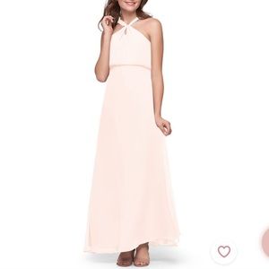 NWT Azazie Fae dress in rose petal